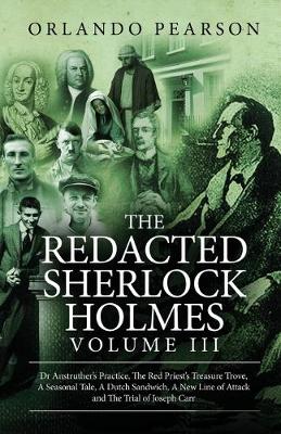 Book cover for The Redacted Sherlock Holmes (Volume III)
