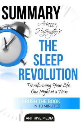 Book cover for Summary Arianna Huffington's the Sleep Revolution