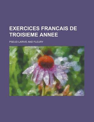 Book cover for Exercices Francais de Troisieme Annee