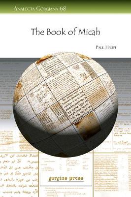 Book cover for The Book of Micah