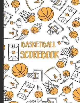 Book cover for Basketball Scorebook