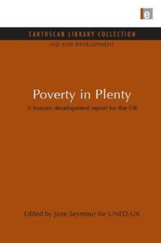 Cover of Poverty in Plenty: A Human Development Report for the UK