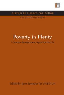 Book cover for Poverty in Plenty: A Human Development Report for the UK