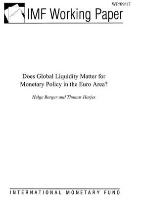 Book cover for Does Global Liquidity Matter for Monetary Policy in the Euro Area?