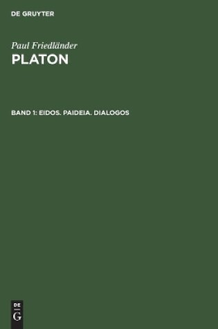 Cover of Eidos. Paideia. Dialogos