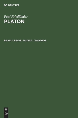 Book cover for Eidos. Paideia. Dialogos
