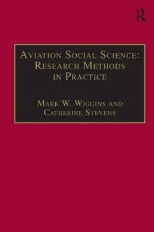 Cover of Aviation Social Science: Research Methods in Practice