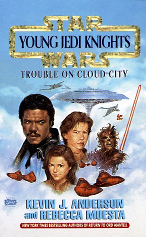 Book cover for Trouble on Cloud City