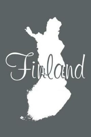 Cover of Finland - Slate Grey Lined Notebook with Margins