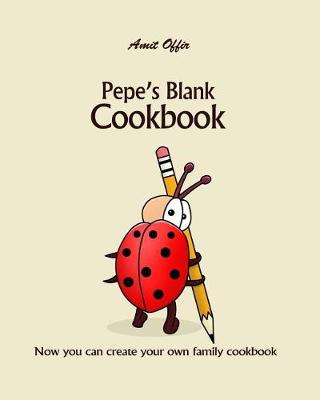 Book cover for Pepe's Blank Cookbook