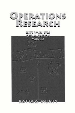 Cover of Operations Research