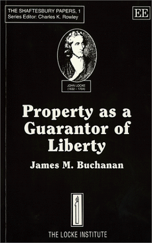 Book cover for Property as a Guarantor of Liberty