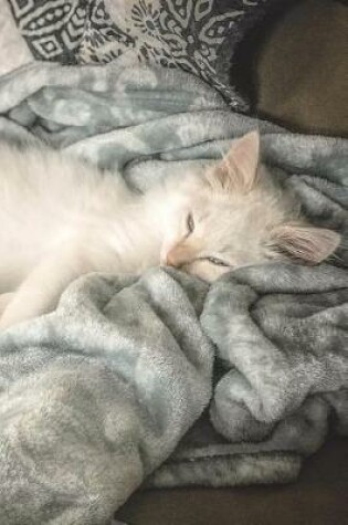 Cover of Cuddly White Cat in Cozy Blanket