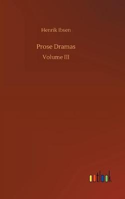Book cover for Prose Dramas