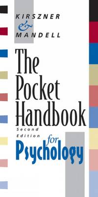 Book cover for The Pocket Handbook for Psychology