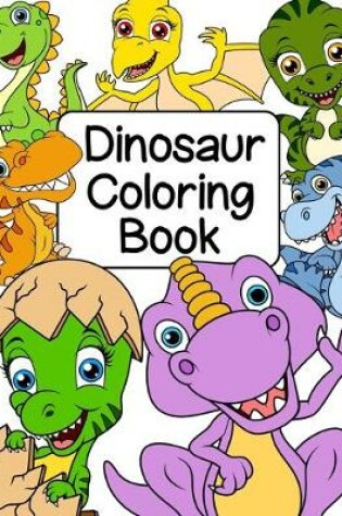 Cover of Dinosaur Coloring Book