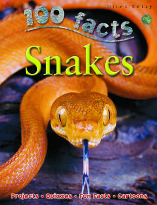 Book cover for 100 Facts - Snakes
