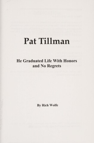 Cover of Pat Tillman