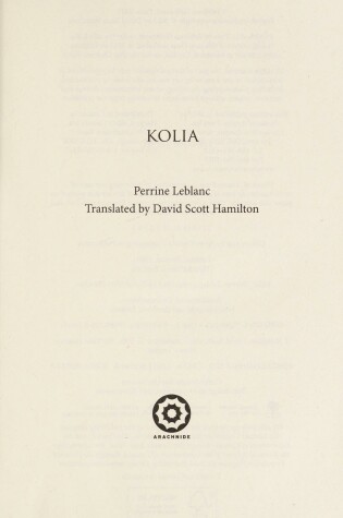 Cover of Kolia