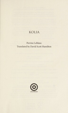 Book cover for Kolia