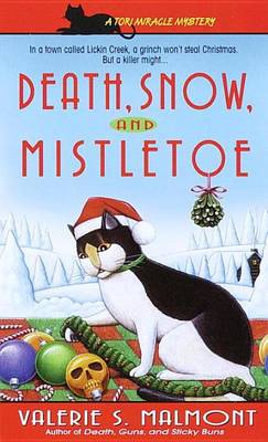 Book cover for Death, Snow, and Mistletoe