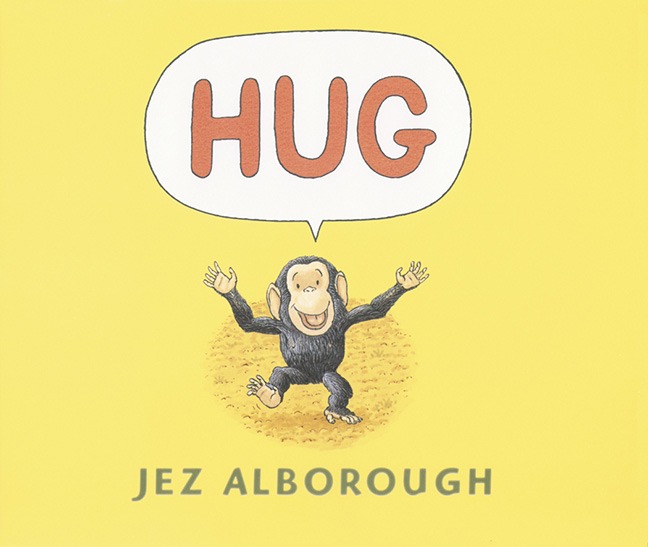 Book cover for Hug Oversized Board Book