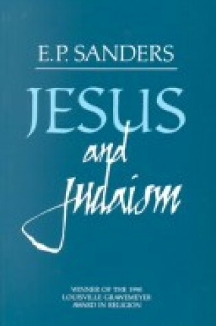 Cover of Jesus and Judaism