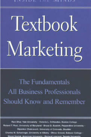 Cover of Textbook Marketing