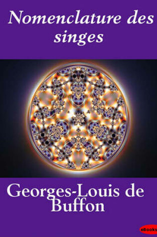 Cover of Nomenclature Des Singes