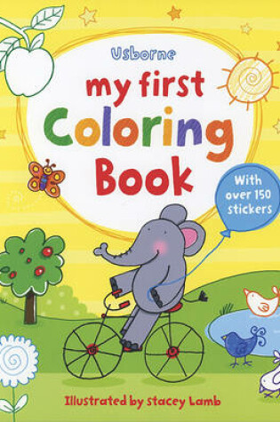 Cover of My First Coloring Book CV