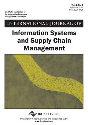 Book cover for International Journal of Information Systems and Supply Chain Management, Vol 3 ISS 2