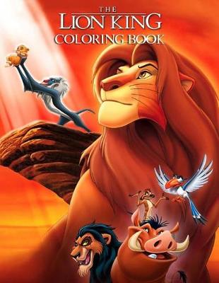 Book cover for The Lion King Coloring Book