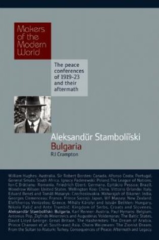 Cover of Aleksandur Stamboliiski: Bulgaria