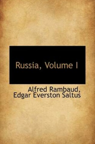 Cover of Russia, Volume I