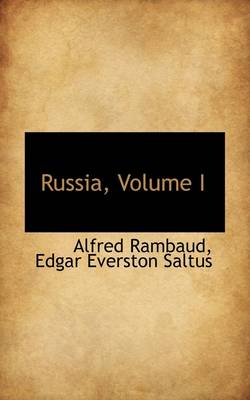 Cover of Russia, Volume I