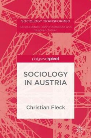 Cover of Sociology in Austria