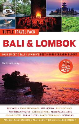 Book cover for Bali & Lombok Tuttle Travel Pack