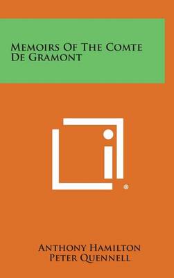 Book cover for Memoirs of the Comte de Gramont