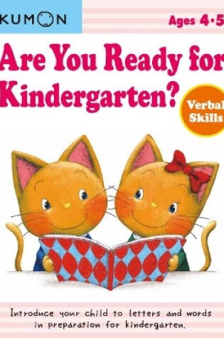 Cover of Are You Ready for Kindergarten? Verbal Skills