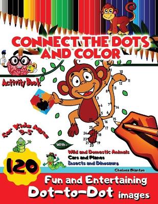 Book cover for Connect the Dots and Color Activity Book