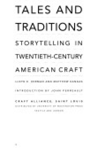 Cover of Tales and Traditions