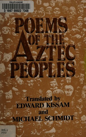 Book cover for Poems of the Aztec Peoples