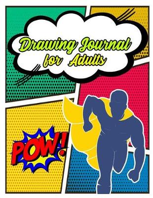 Book cover for Drawing Journal for Adults