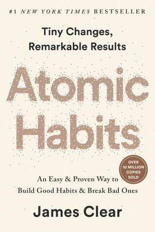 Book cover for Atomic Habits (EXP)
