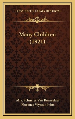 Book cover for Many Children (1921)