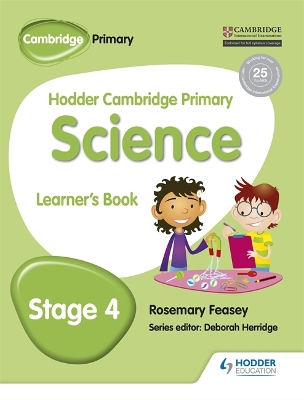 Book cover for Hodder Cambridge Primary Science Learner's Book 4