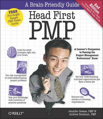 Book cover for Head First PMP: