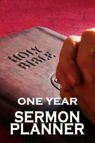 Cover of One Year Sermon Planner