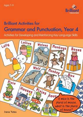 Book cover for Brilliant Activities for Grammar and Punctuation, Year 4