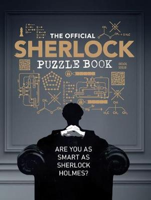 Book cover for Official Sherlock Puzzle Book